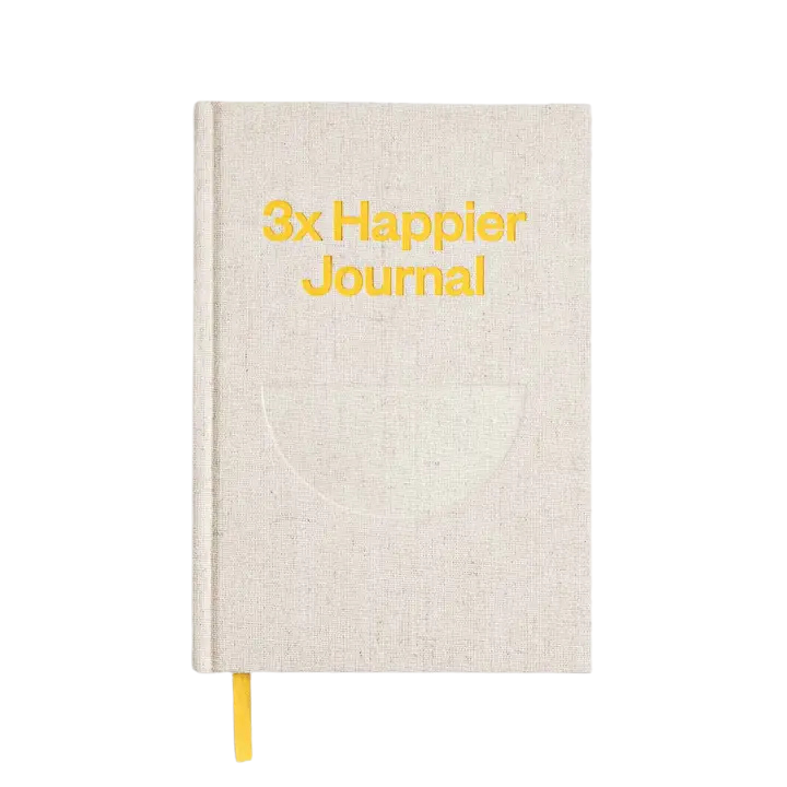 3x Happier Journal - Daily Gratitude Journal - Guided Format