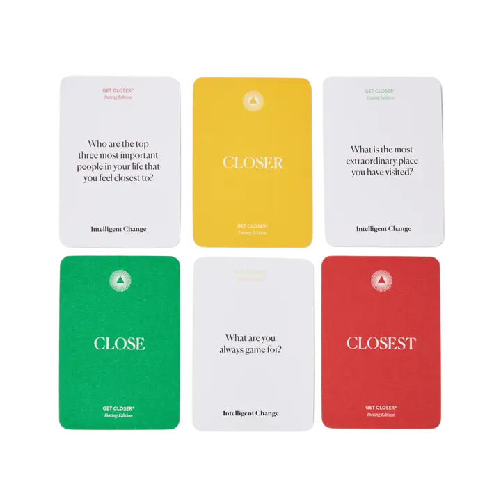 Get Closer Dating Edition - Relationship Question Card Game