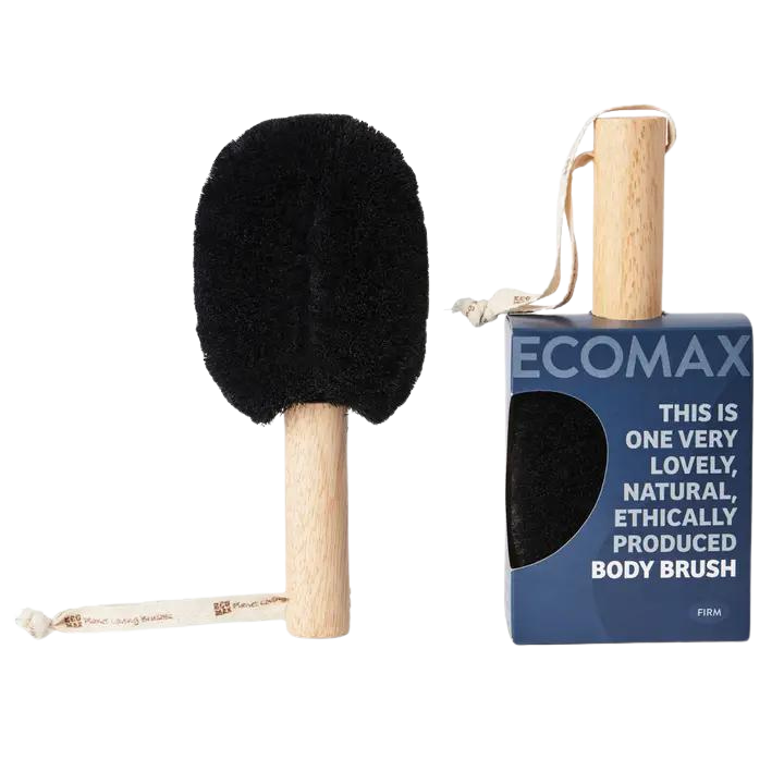 Spa Body Brush – Firm Sisal (Black)