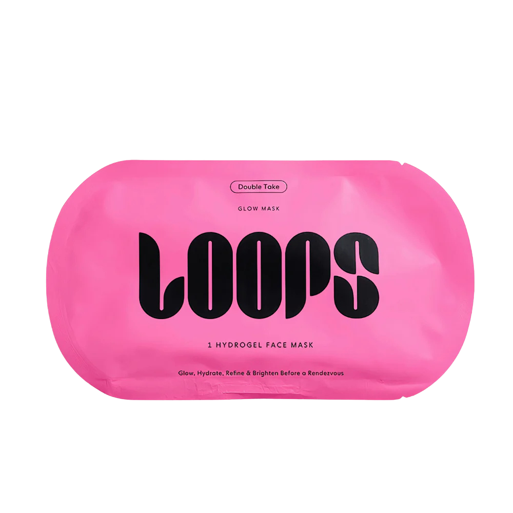 LOOPS Double Take Hydrogel Face Mask (single)