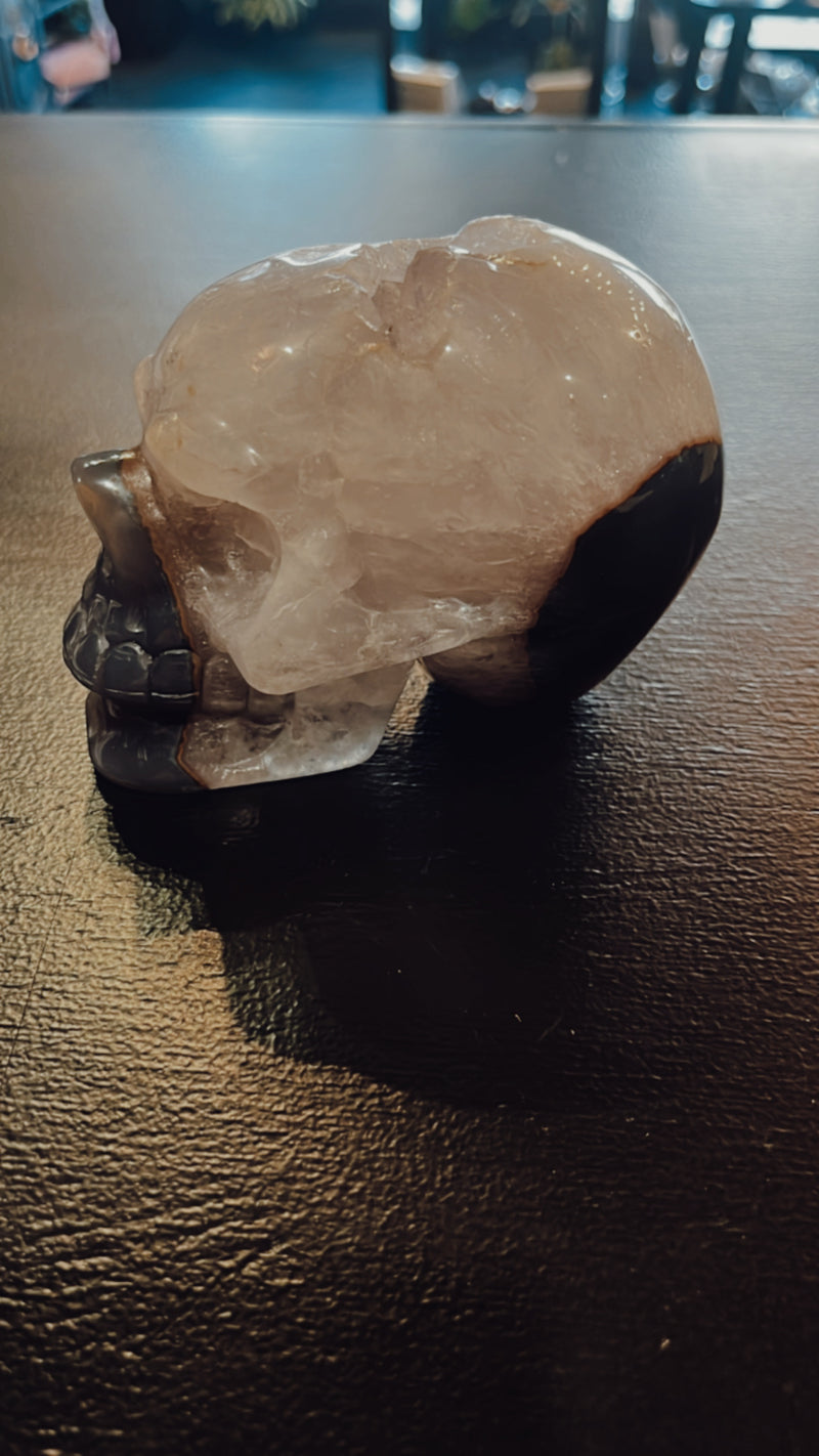 Agate skull