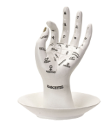Palmistry Hand Ring Holder (Statuary)