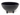 CAST IRON-INCENSE HOLDER  - OVAL CAULDRON