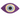 WOOD INCENSE HOLDER-EVIL EYE purple