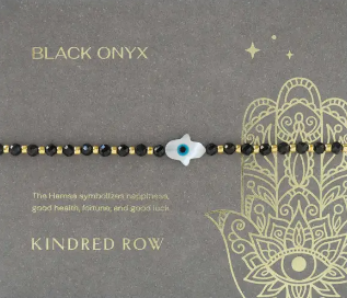 Hamsa Gemstone Bracelets
