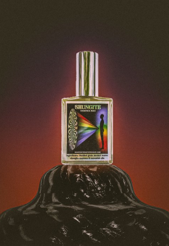 SHUNGITE Gem Essence Perfume