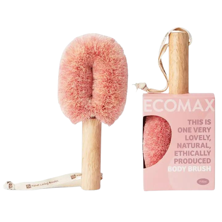 Spa Body Brush – Firm Sisal (Pink)