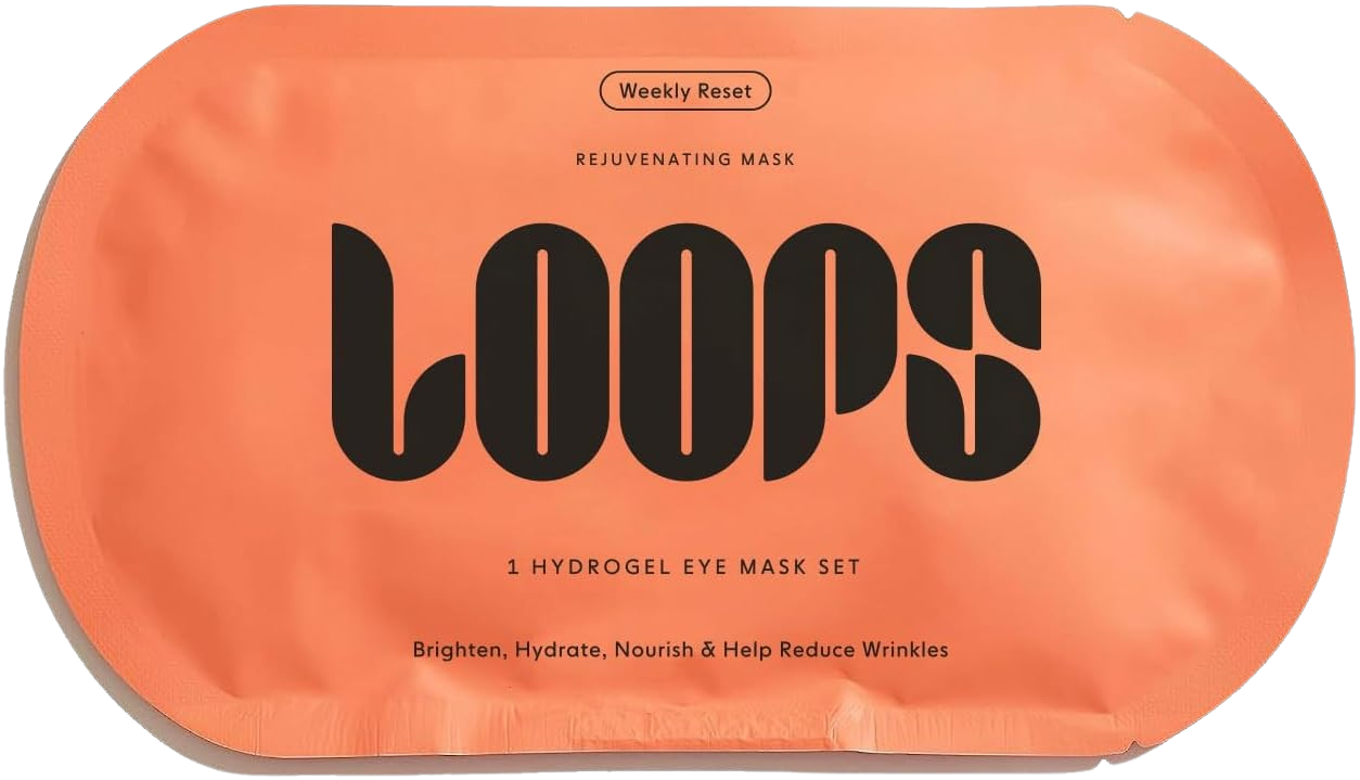 LOOPS Weekly Reset Hydrogel Eye Masks (single set)