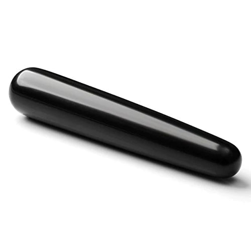 Massage Wand- Black Obsidian