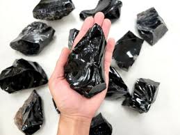 Black Obsidian Crystals