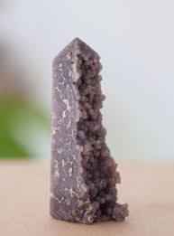 Grape Agate Tower Crystals
